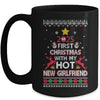 2025 First Christmas With My Hot New Girlfriend Ugly Mug | siriusteestore