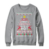 2025 First Christmas With My Hot New Girlfriend Ugly Shirt & Sweatshirt | siriusteestore