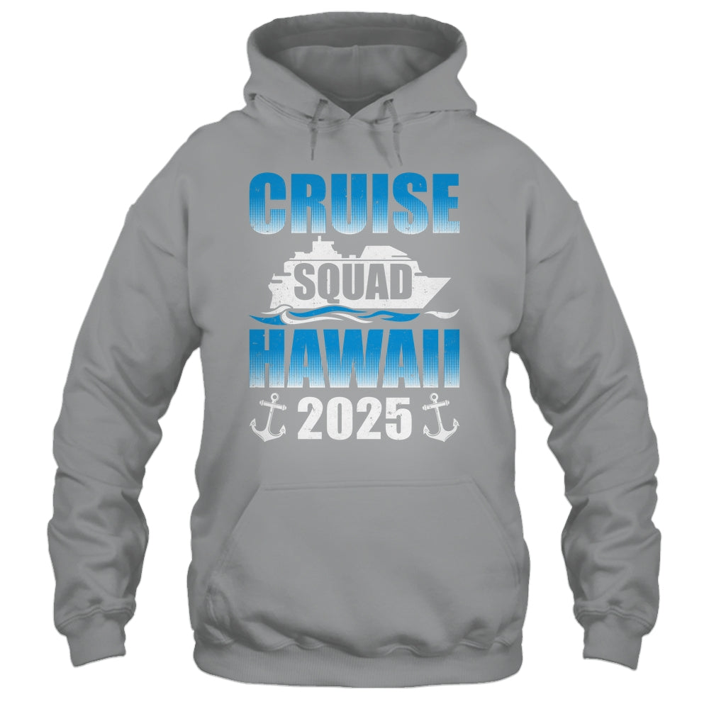 2025 Hawaiian Cruise Squad Hawaii Cruise Family Matching Shirt & Tank Top | siriusteestore