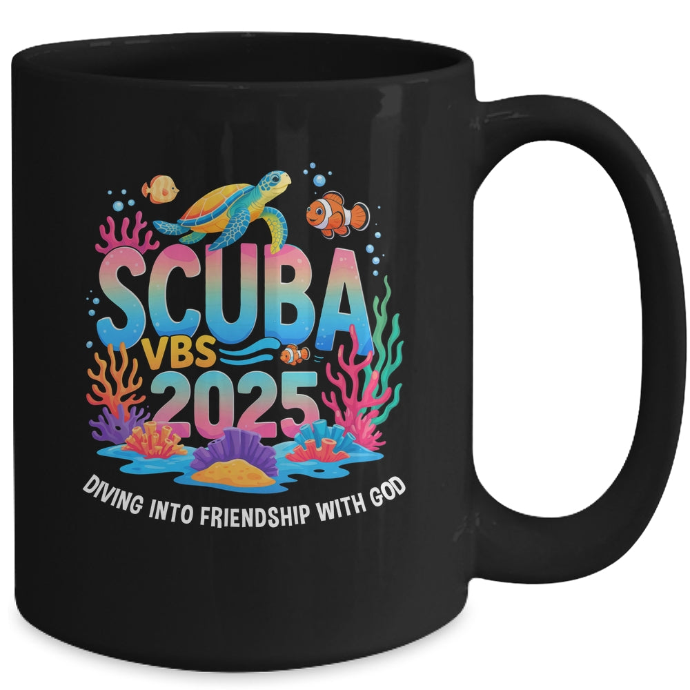 2025 Vacation Bible School Diving Into Friendship Scuba VBS Mug | siriusteestore