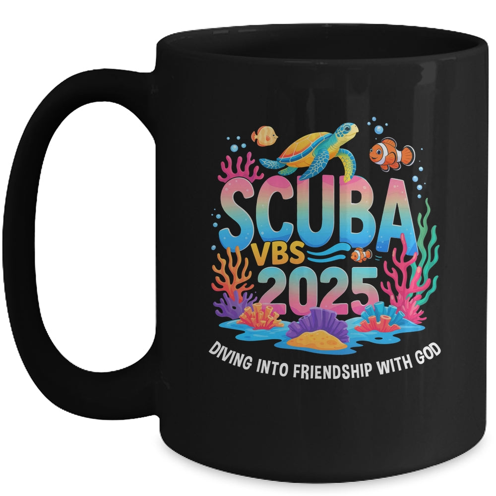 2025 Vacation Bible School Diving Into Friendship Scuba VBS Mug | siriusteestore