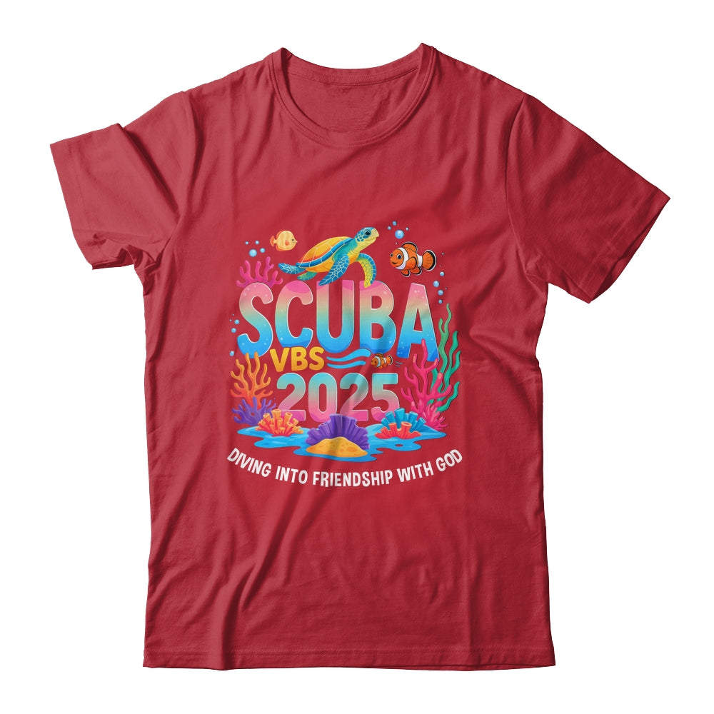 2025 Vacation Bible School Diving Into Friendship Scuba VBS Shirt & Hoodie | siriusteestore