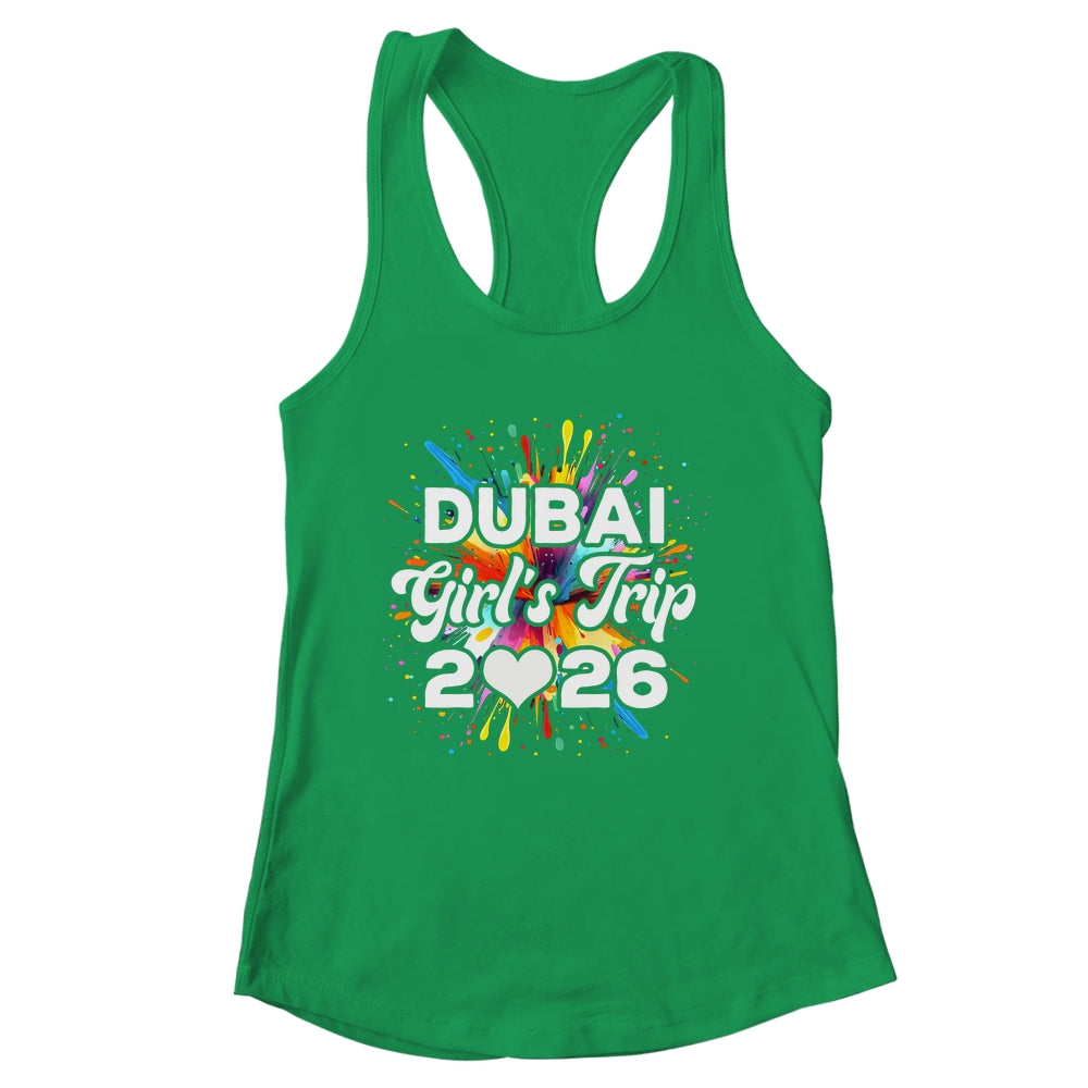 2026 Dubai Girls Trip Travel Vacation Bestie Friend Women Shirt & Tank Top | siriusteestore