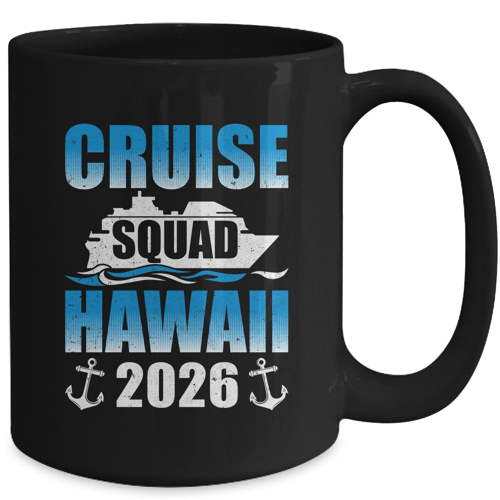 2026 Hawaiian Cruise Squad Hawaii Cruise Family Matching Mug | siriusteestore