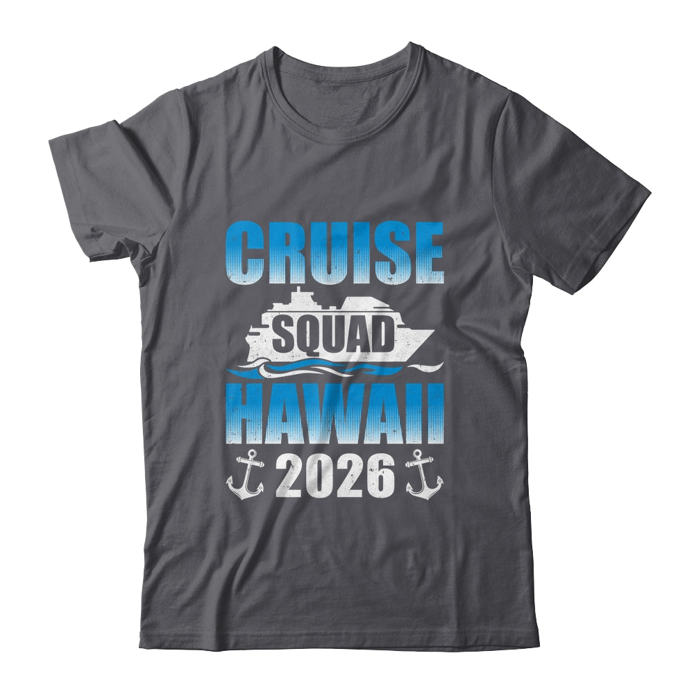 2026 Hawaiian Cruise Squad Hawaii Cruise Family Matching Shirt & Tank Top | siriusteestore
