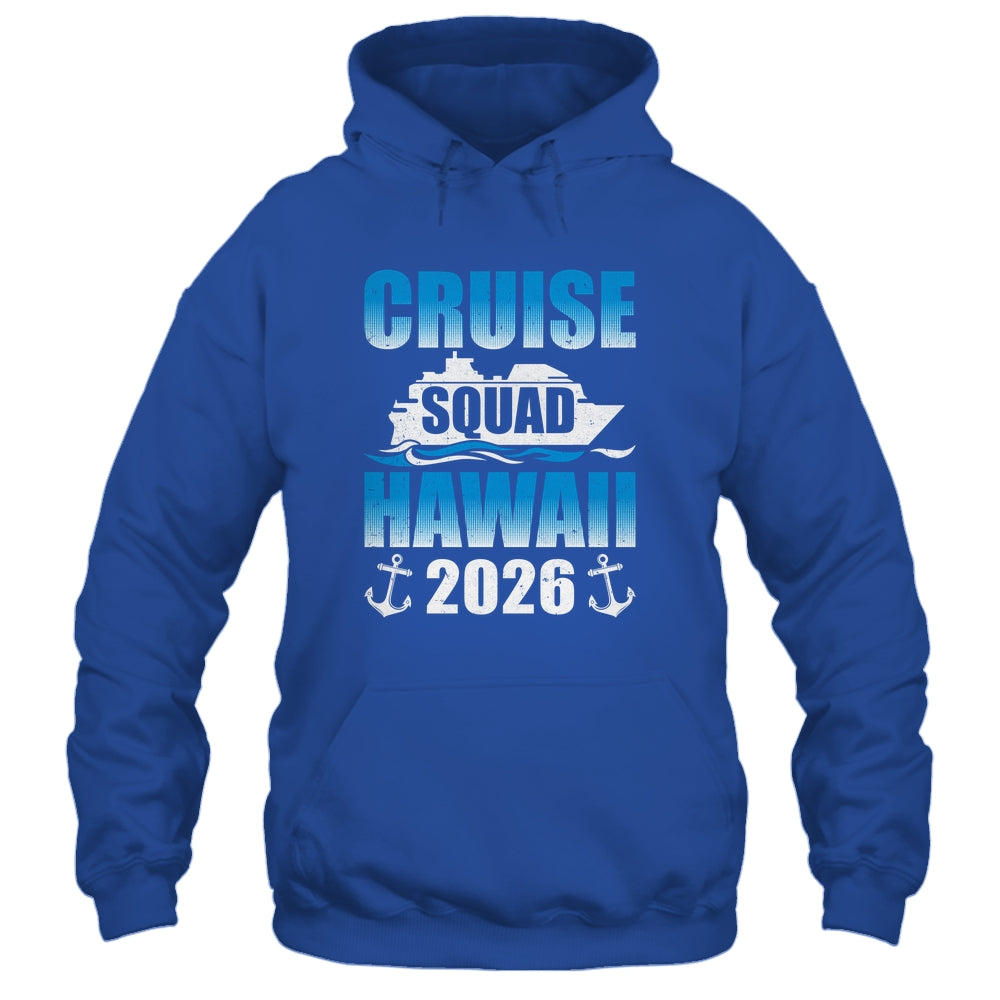 2026 Hawaiian Cruise Squad Hawaii Cruise Family Matching Shirt & Tank Top | siriusteestore