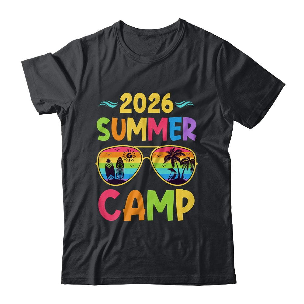 2026 Summer Camp 2026 Summer Vacation Matching Family Group Shirt & Tank Top | siriusteestore