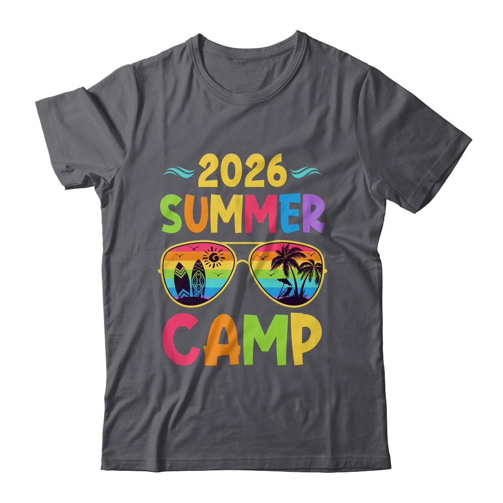 2026 Summer Camp 2026 Summer Vacation Matching Family Group Shirt & Tank Top | siriusteestore