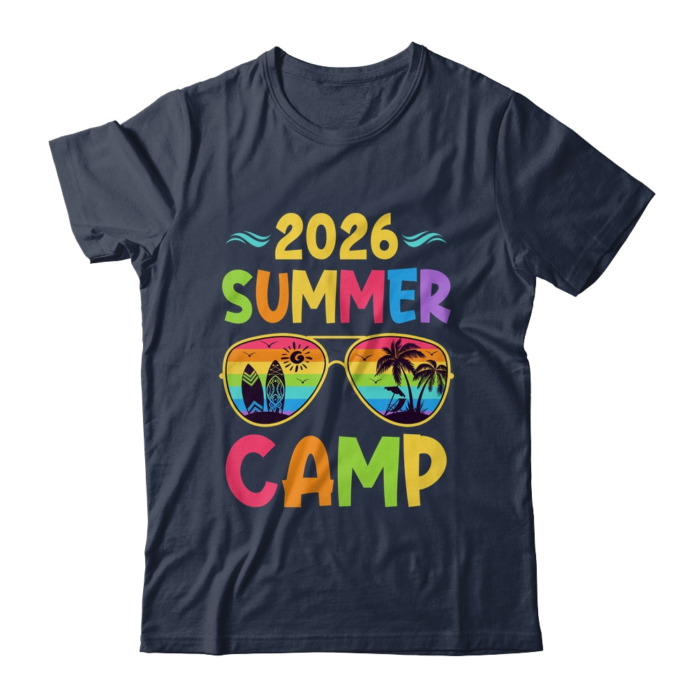 2026 Summer Camp 2026 Summer Vacation Matching Family Group Shirt & Tank Top | siriusteestore