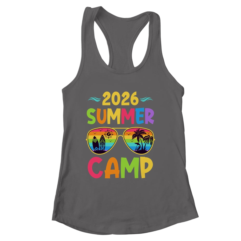 2026 Summer Camp 2026 Summer Vacation Matching Family Group Shirt & Tank Top | siriusteestore