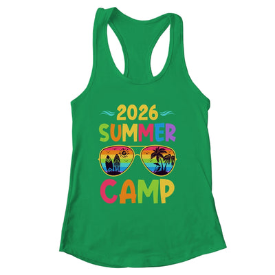 2026 Summer Camp 2026 Summer Vacation Matching Family Group Shirt & Tank Top | siriusteestore