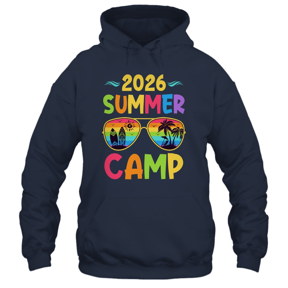 2026 Summer Camp 2026 Summer Vacation Matching Family Group Shirt & Tank Top | siriusteestore
