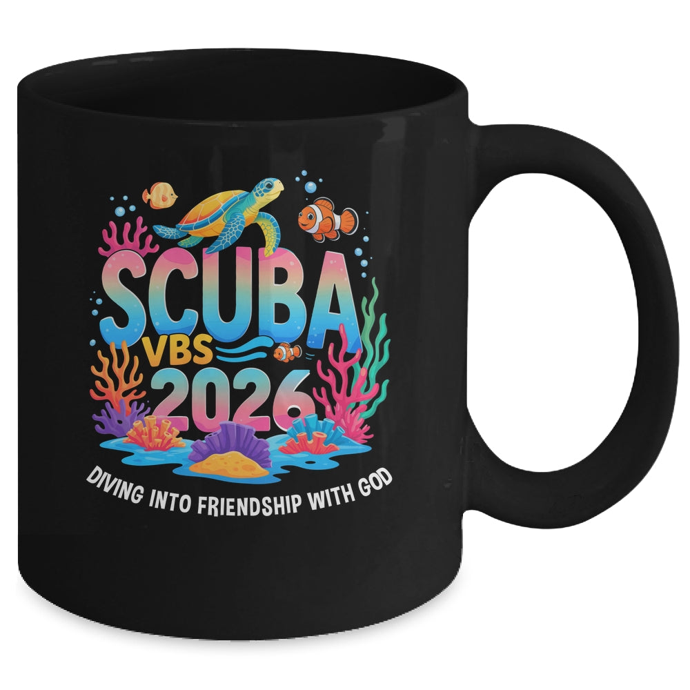 2026 Vacation Bible School Diving Into Friendship Scuba VBS Mug | siriusteestore
