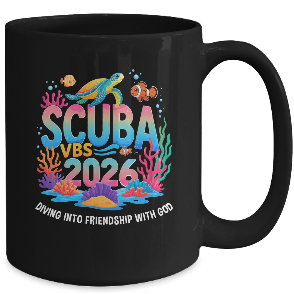 2026 Vacation Bible School Diving Into Friendship Scuba VBS Mug | siriusteestore