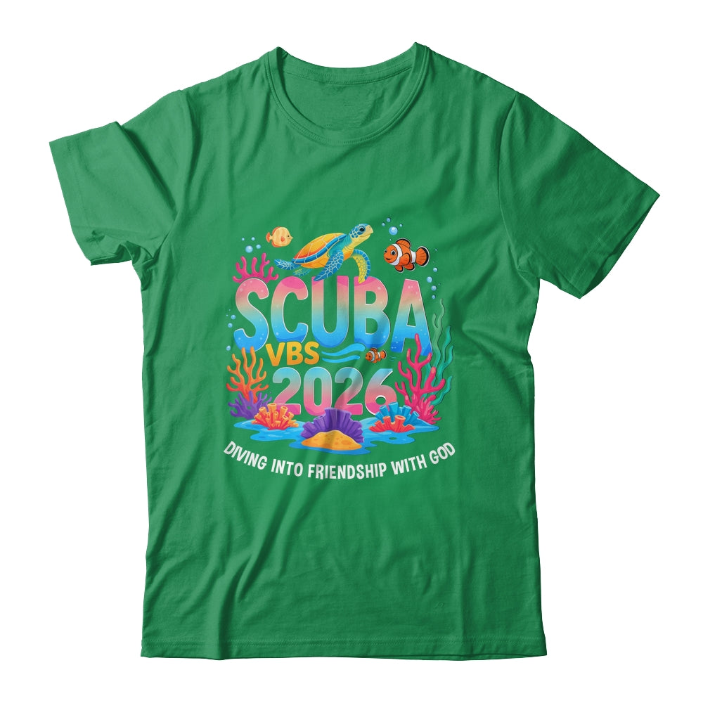 2026 Vacation Bible School Diving Into Friendship Scuba VBS Shirt & Hoodie | siriusteestore