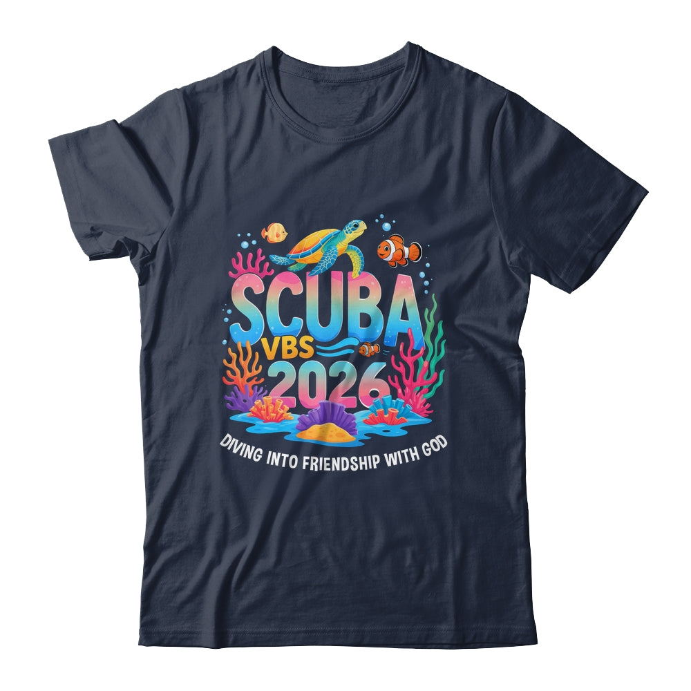 2026 Vacation Bible School Diving Into Friendship Scuba VBS Shirt & Hoodie | siriusteestore
