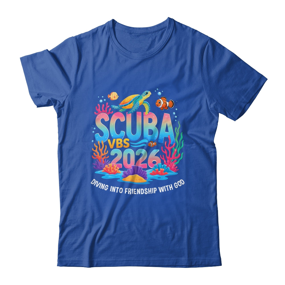 2026 Vacation Bible School Diving Into Friendship Scuba VBS Shirt & Hoodie | siriusteestore
