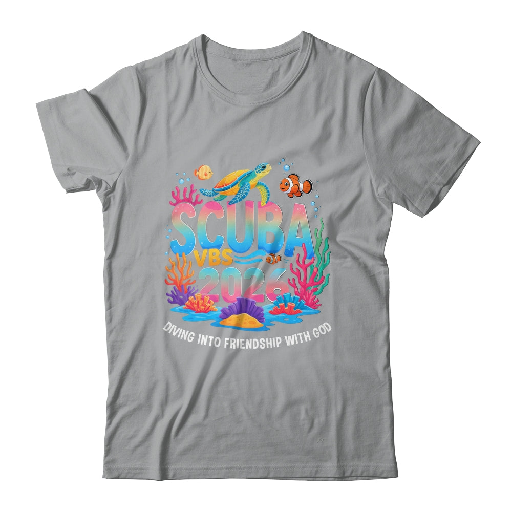 2026 Vacation Bible School Diving Into Friendship Scuba VBS Shirt & Hoodie | siriusteestore