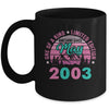 20 Years Old Awesome Since May 2003 20th Birthday Women Mug | siriusteestore