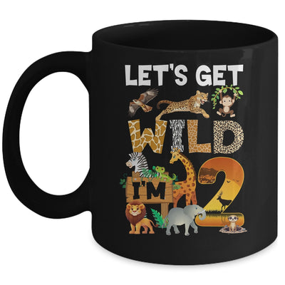 2 Year Old Zoo Birthday Safari Jungle Animal 2nd Bday Mug | siriusteestore