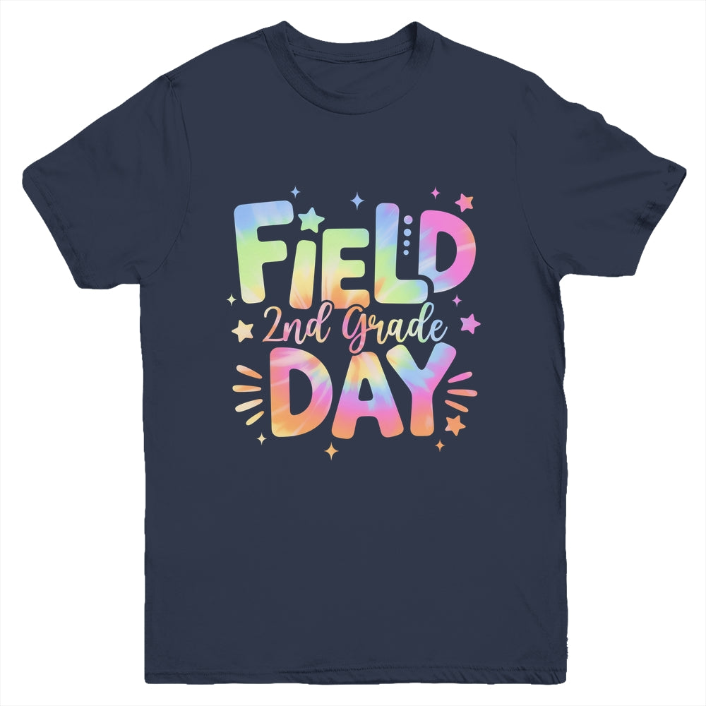 2nd Grade Field Day 2025 Let The Games Begin Kids Teacher Youth Shirt | siriusteestore
