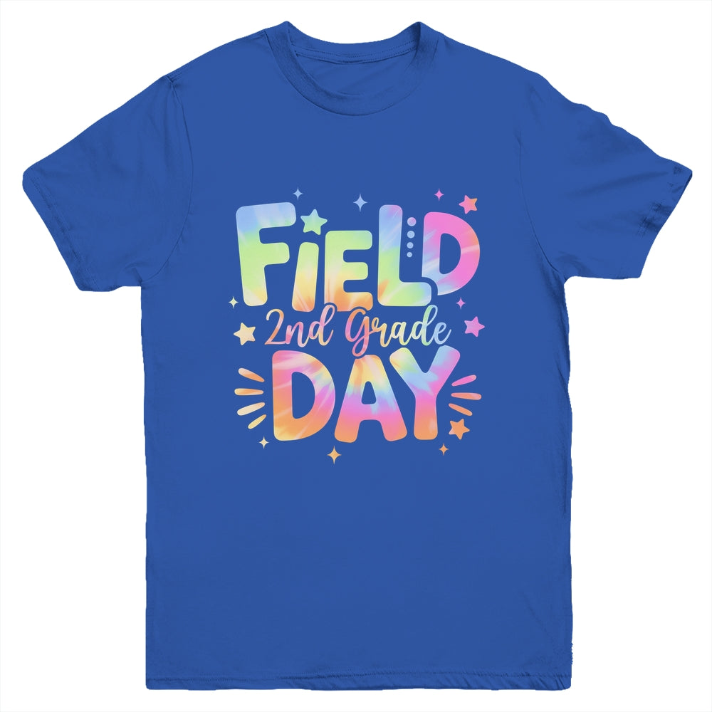 2nd Grade Field Day 2025 Let The Games Begin Kids Teacher Youth Shirt | siriusteestore