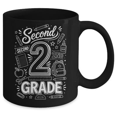 2nd Grade For Boys Back To School First Day Second Grade Mug | siriusteestore