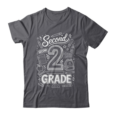 2nd Grade For Boys Back To School First Day Second Grade Shirt & Hoodie | siriusteestore