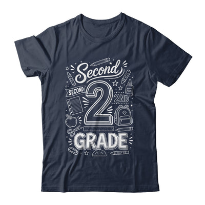 2nd Grade For Boys Back To School First Day Second Grade Shirt & Hoodie | siriusteestore