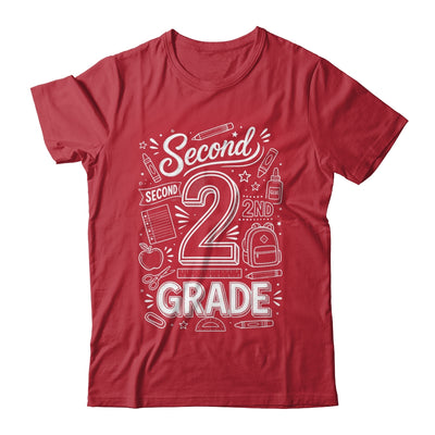 2nd Grade For Boys Back To School First Day Second Grade Shirt & Hoodie | siriusteestore