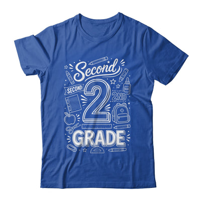 2nd Grade For Boys Back To School First Day Second Grade Shirt & Hoodie | siriusteestore