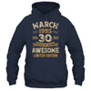 30 Years Awesome Vintage March 1995 30th Birthday Shirt & Hoodie | siriusteestore