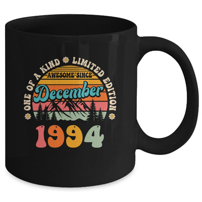 30 Years Old Awesome Since December 1994 30th Birthday Groovy Mug | siriusteestore