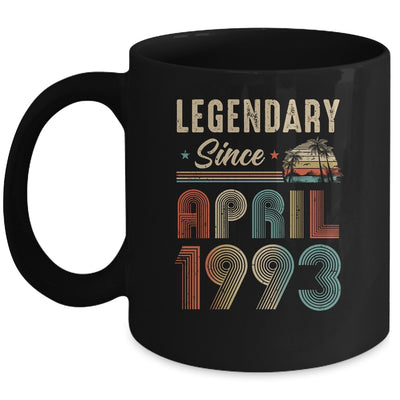 30 Years Old Legendary Since April 1993 30th Birthday Mug | siriusteestore