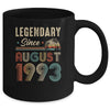 30 Years Old Legendary Since August 1993 30th Birthday Mug | siriusteestore