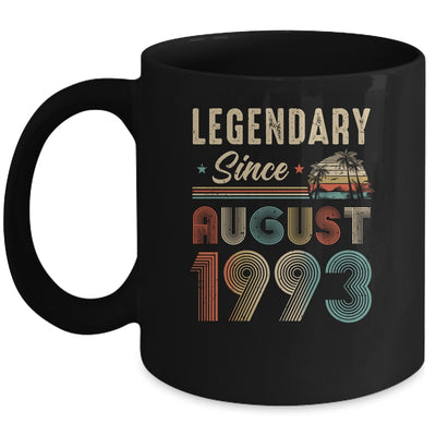 30 Years Old Legendary Since August 1993 30th Birthday Mug | siriusteestore