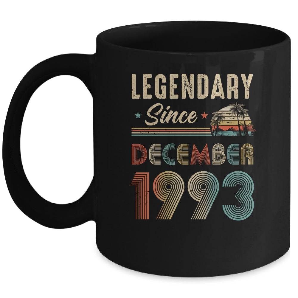 30 Years Old Legendary Since December 1993 30th Birthday Mug | siriusteestore