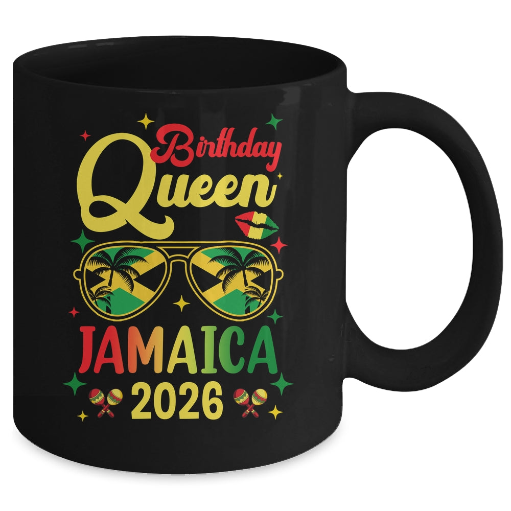 30th 20th Birthday Queen Jamaica Vacation Party 2026 Mug | siriusteestore