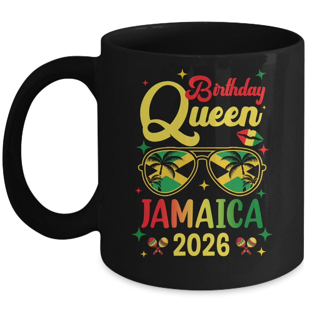 30th 20th Birthday Queen Jamaica Vacation Party 2026 Mug | siriusteestore