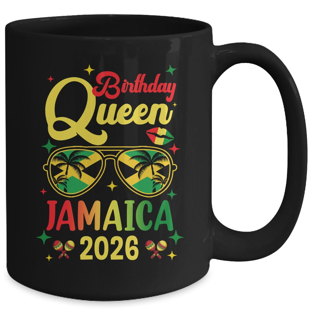 30th 20th Birthday Queen Jamaica Vacation Party 2026 Mug | siriusteestore