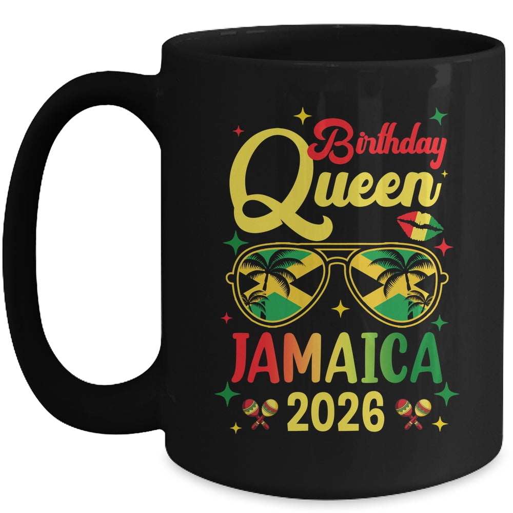 30th 20th Birthday Queen Jamaica Vacation Party 2026 Mug | siriusteestore