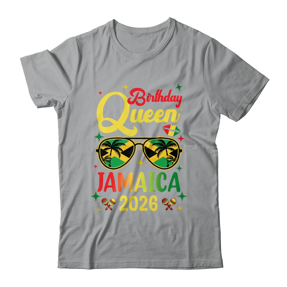 30th 20th Birthday Queen Jamaica Vacation Party 2026 Shirt & Tank Top | siriusteestore