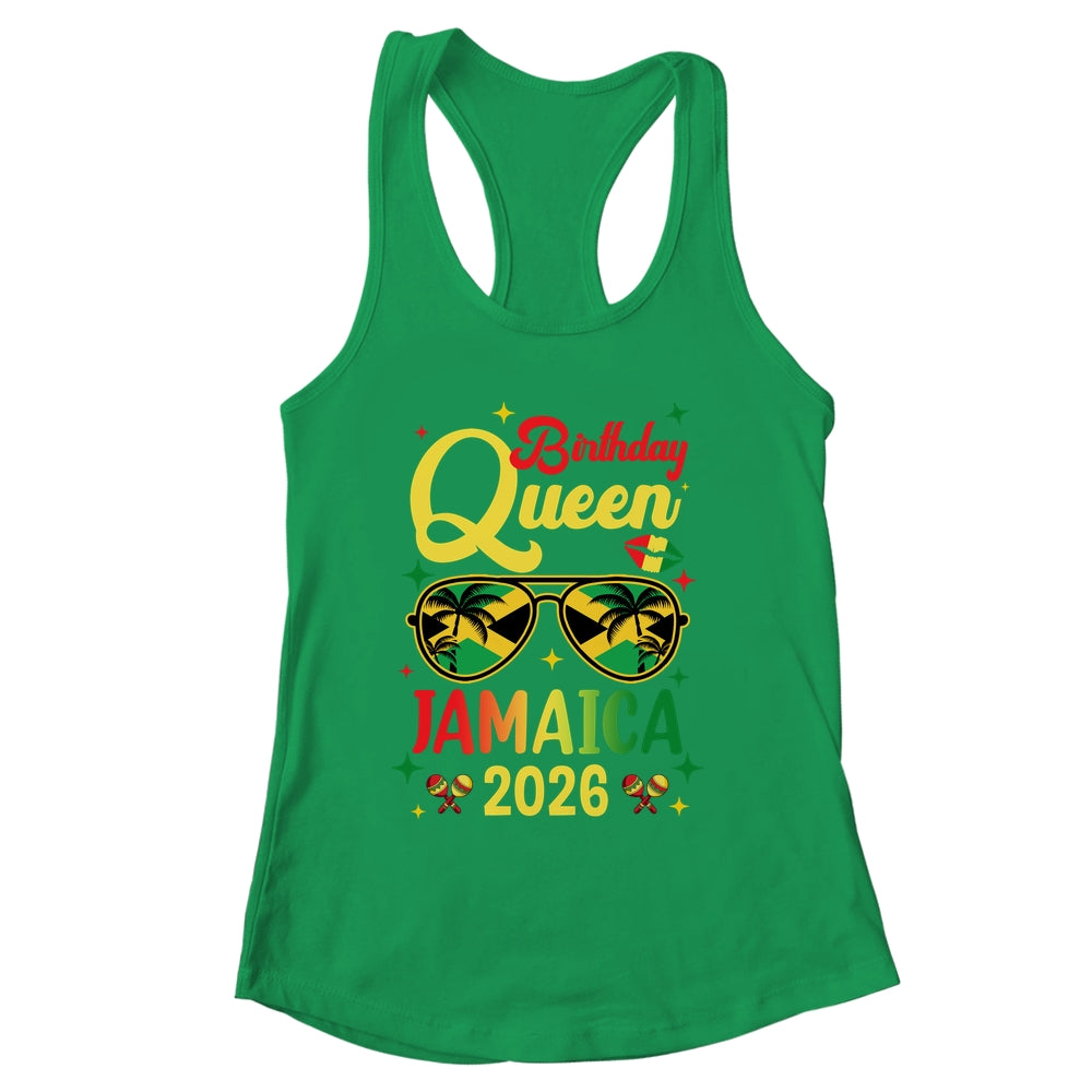 30th 20th Birthday Queen Jamaica Vacation Party 2026 Shirt & Tank Top | siriusteestore