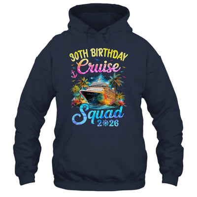 30th Birthday Cruise Squad 2026 Cruising Party Vacation Shirt & Tank Top | siriusteestore