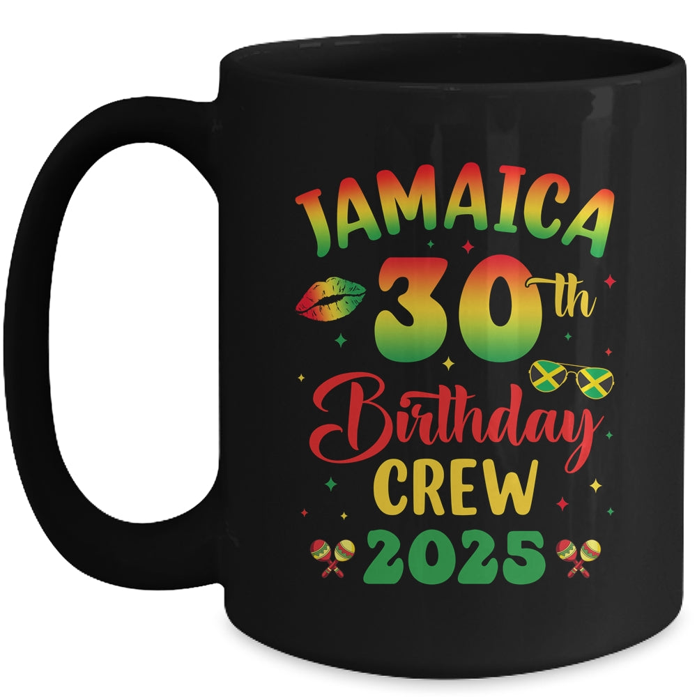30th Birthday Girl Jamaica Birthday Crew Matching Group 2025 Mug | siriusteestore