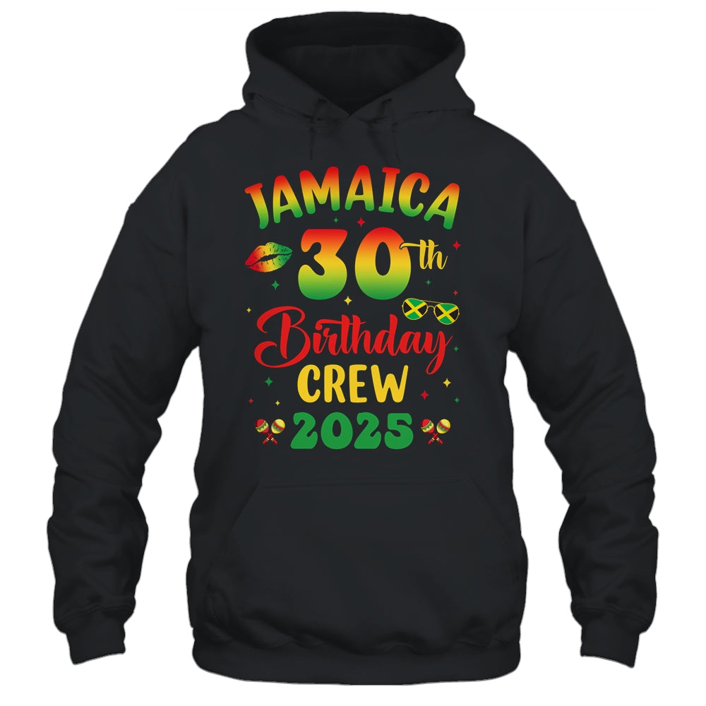 30th Birthday Girl Jamaica Birthday Crew Matching Group 2025 Shirt & Tank Top | siriusteestore