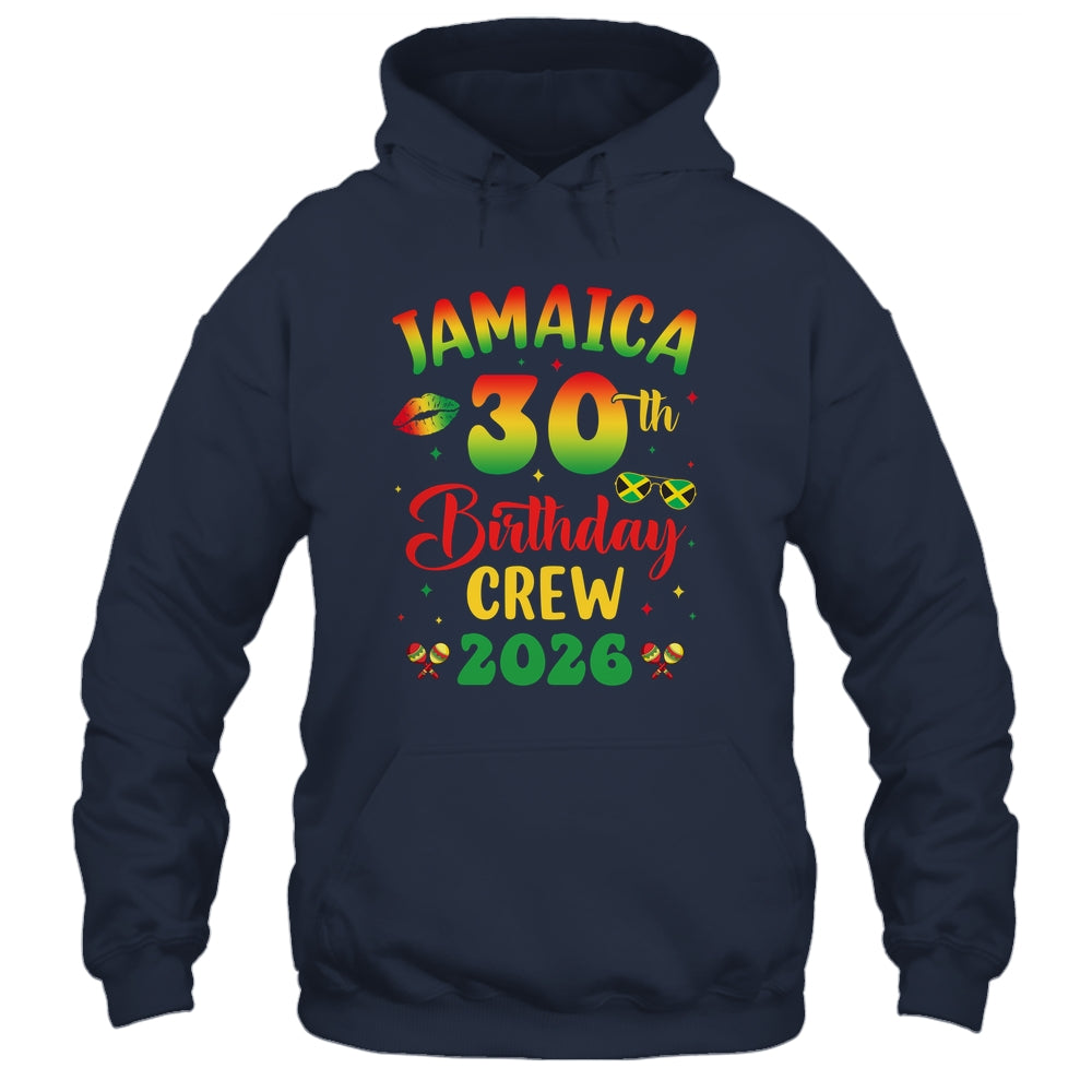 30th Birthday Girl Jamaica Birthday Crew Matching Group 2026 Shirt & Tank Top | siriusteestore