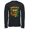 30th Birthday Queen Jamaica Birthday Girl Matching Party Shirt & Hoodie | siriusteestore