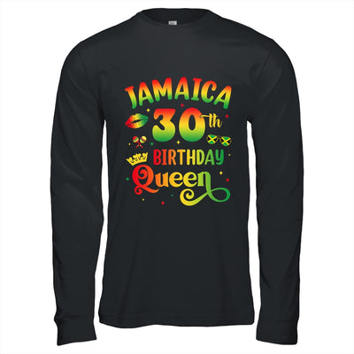30th Birthday Queen Jamaica Birthday Girl Matching Party Shirt & Hoodie | siriusteestore