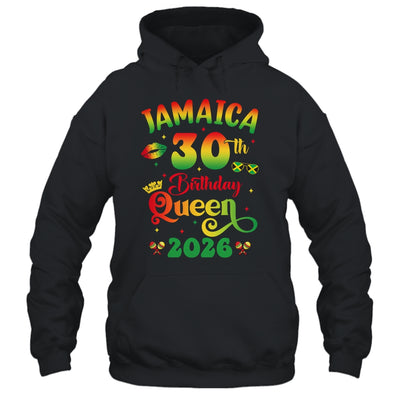 30th Birthday Queen Jamaica Girl Matching Party 2026 Shirt & Tank Top | siriusteestore